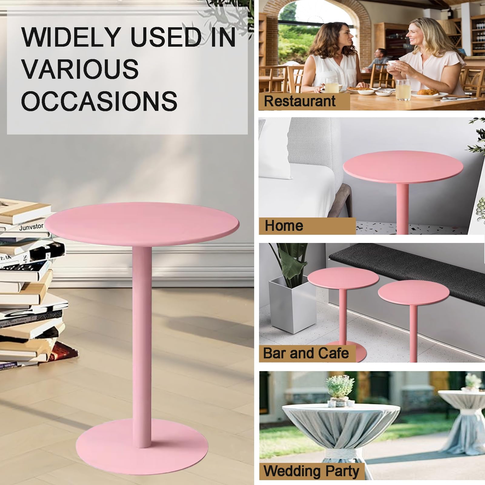 Amazon.co.jp: リビングルームソファサイドテーブル、ラウンドバーテー